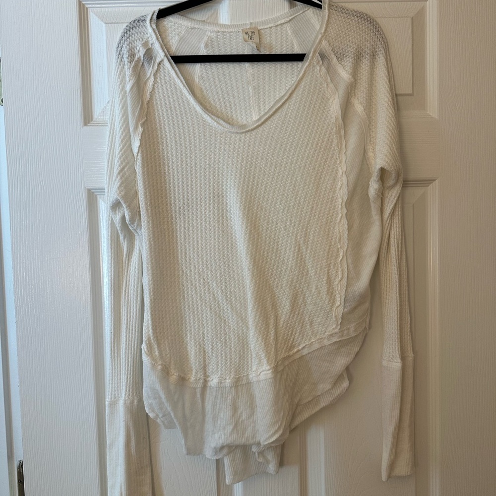 We The Free Cream Long Sleeve Top